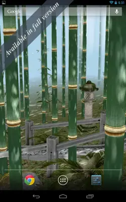 Bamboo Forest 3D Free android App screenshot 3